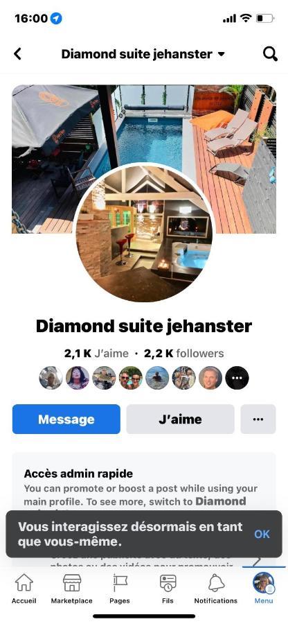 La Suite Diamant Theux Buitenkant foto